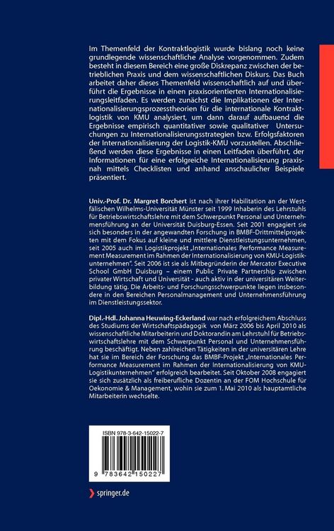 Produktbild: Internationalisierung in der Kontraktlogistik