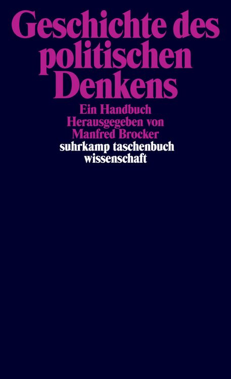Produktbild: Geschichte des politischen Denkens