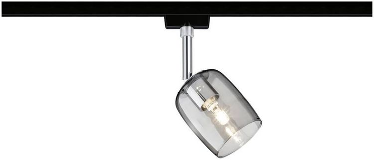 Produktbild: Paulmann Blossom Deckenstrahler URail G9 Schwarz (matt), Rauchglas