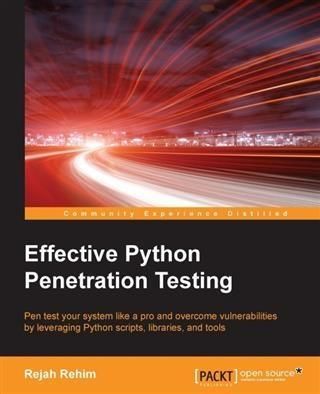 Produktbild: Effective Python Penetration Testing
