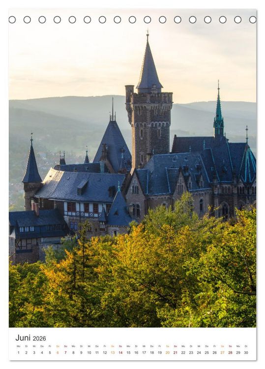 Produktbild: Stadt Wernigerode (Tischkalender 2026 DIN A5 hoch), CALVENDO Monatskalender
