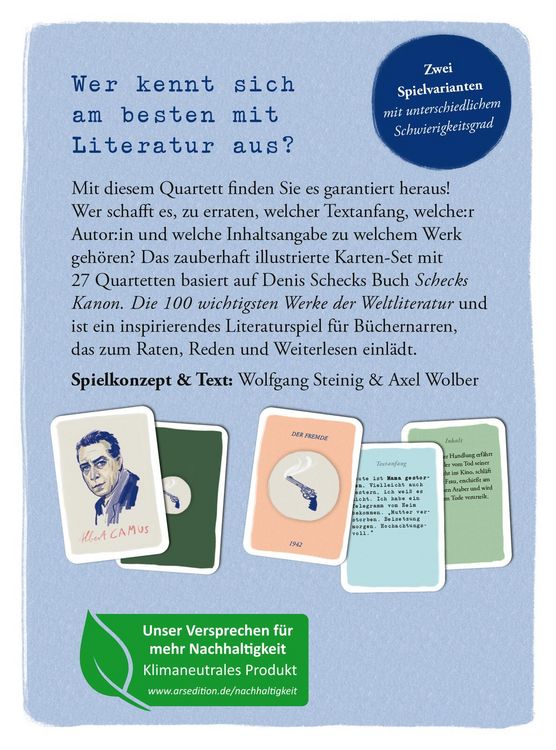 Produktbild: Denis Scheck Literatur-Quartett