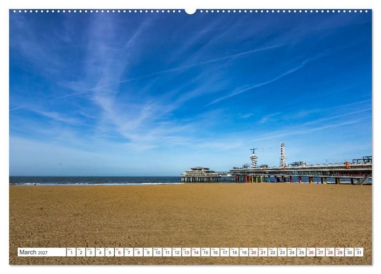 Produktbild: Beaches of the world (Wall Calendar 2027 DIN A2 landscape), CALVENDO 12 Month Wall Calendar