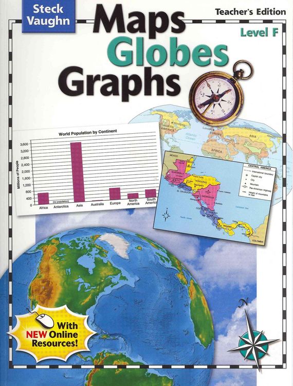 Produktbild: Steck-Vaughn Maps Globes Graph