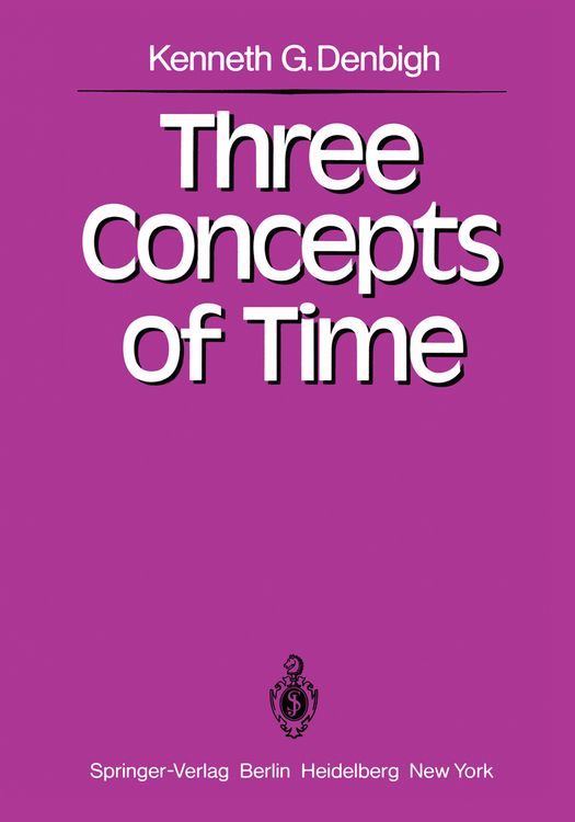 Produktbild: Three Concepts of Time