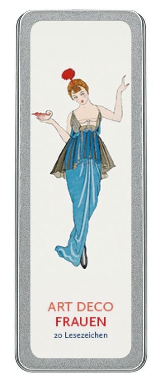 Produktbild: Art Deco Frauen Lesezeichen VE 20