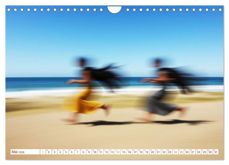 Produktbild: Die Poesie und Kraft des Windes - Windkraft in Bewegung (Wandkalender 2026 DIN A4 quer), CALVENDO Monatskalender