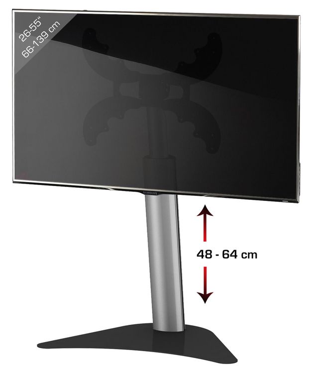 Produktbild: Premium TV Standfu&szlig; h&ouml;henverstellbar 48-64 cm Coscal