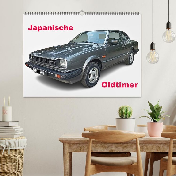 Produktbild: Japanische Oldtimer (Wandkalender 2026 DIN A2 quer), CALVENDO Monatskalender