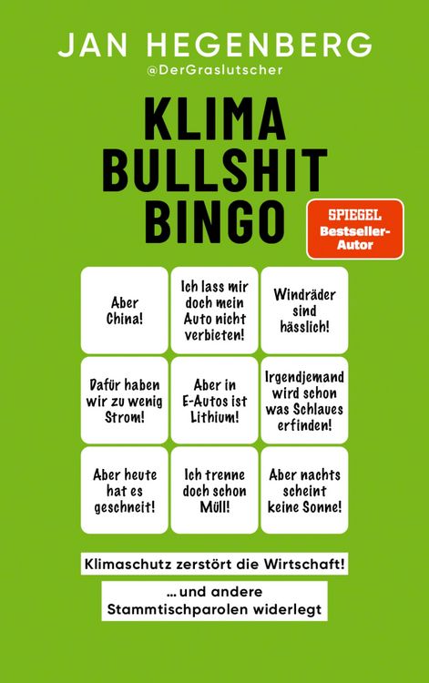 Produktbild: Klima-Bullshit-Bingo (SPIEGEL-Bestseller)