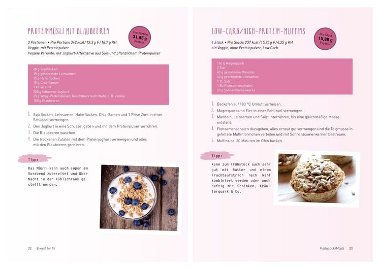 Produktbild: Eiwei&szlig; for fit