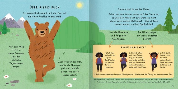 Produktbild: Der Yoga-B&auml;r | Entspann dich wie die Tiere im Wald