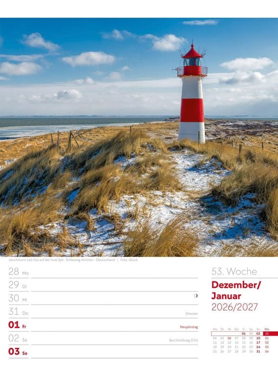 Produktbild: Am Meer Wochenplaner Kalender 2027