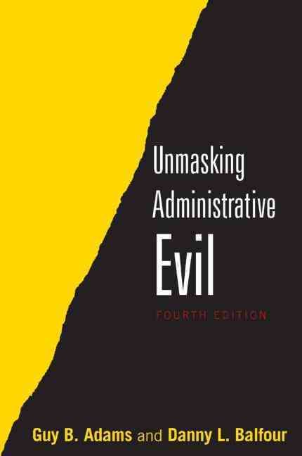 Produktbild: Balfour, D: Unmasking Administrative Evil