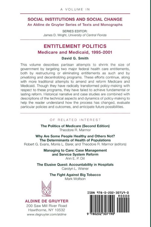 Produktbild: Entitlement Politics