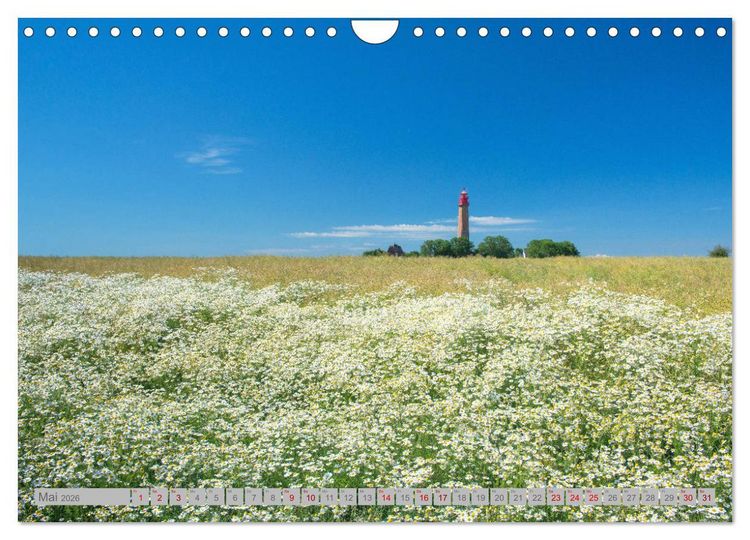 Produktbild: Leuchtt&uuml;rme - W&auml;chter der K&uuml;sten (Wandkalender 2026 DIN A4 quer), CALVENDO Monatskalender