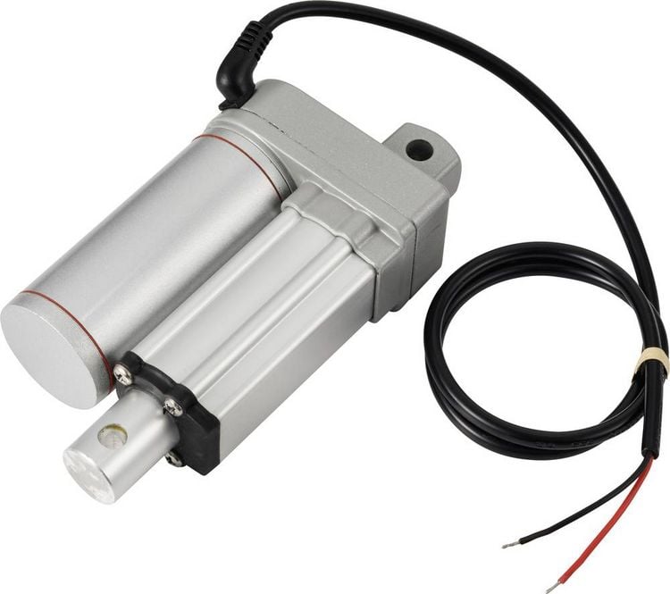 Produktbild: TRU COMPONENTS Elektrozylinder TC24-25-1000 TC-13492760 Hubl&auml;nge 25 mm Schubkraft 1000 N 24 V/DC 1 St.