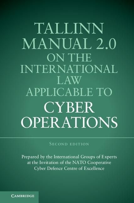Produktbild: Tallinn Manual 2.0 on the International Law Applicable to Cyber Operations