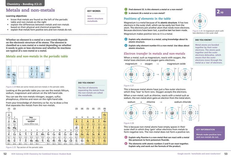 Produktbild: Collins GCSE Science - OCR Gateway GCSE (9-1) Chemistry for Combined Science