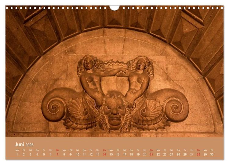 Produktbild: Leipzig - Vom Jugendstil zum Art Deco (Wandkalender 2026 DIN A3 quer), CALVENDO Monatskalender