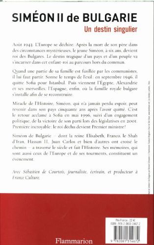 Produktbild: Un destin singulier : autobiographie