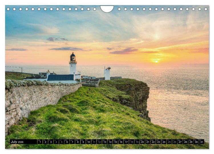 Produktbild: Scotland's unique landscapes (Wall Calendar 2026 DIN A4 landscape), CALVENDO 12 Month Wall Calendar