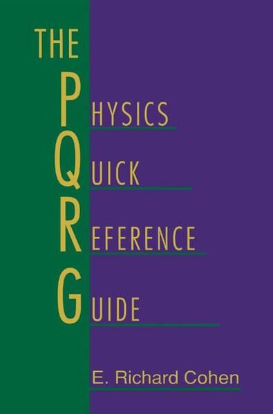 Produktbild: The Physics Quick Reference Guide