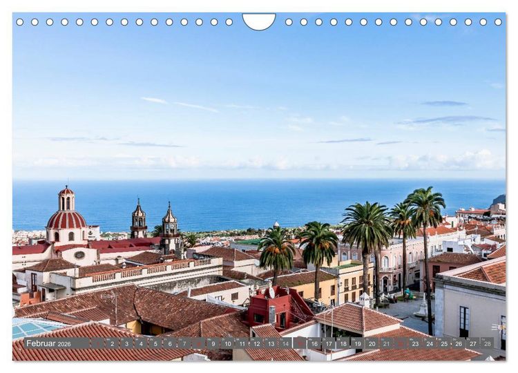 Produktbild: TENERIFFA Kanarischer Inselzauber im Atlantik (Wandkalender 2026 DIN A4 quer), CALVENDO Monatskalender