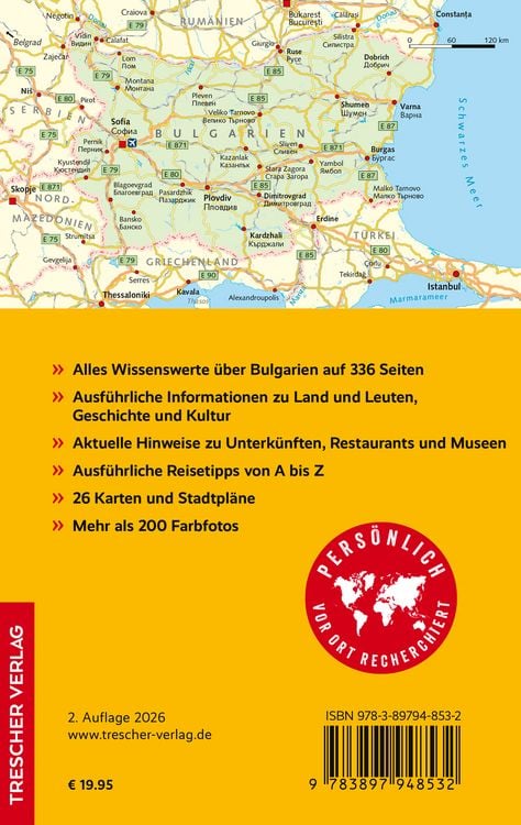 Produktbild: Reisef&uuml;hrer Bulgarien