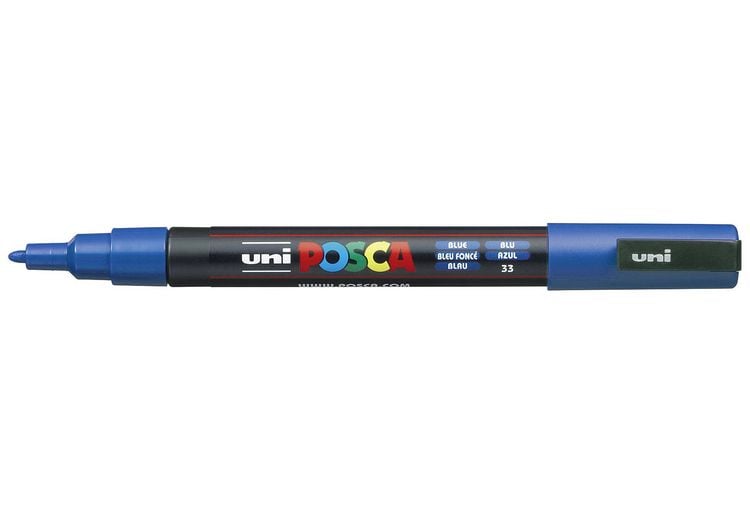 Produktbild: uni-ball Marker uni POSCA PC-3M blau