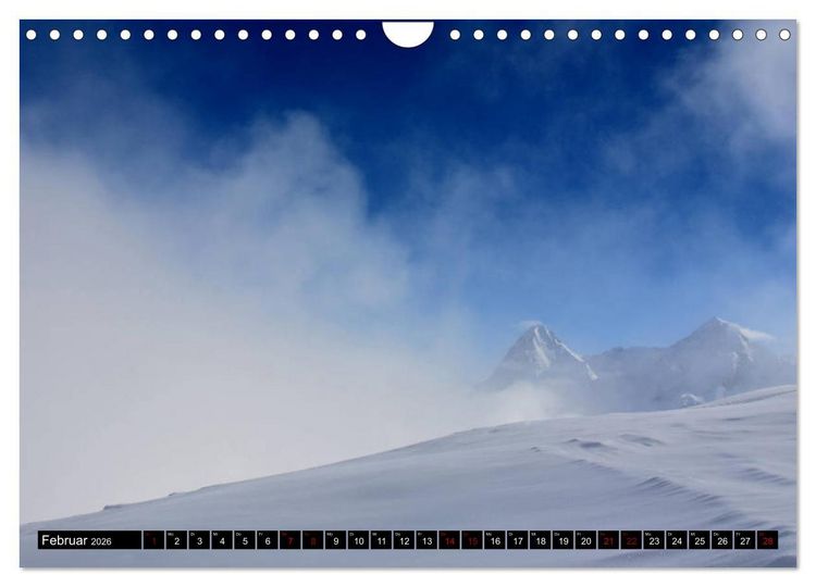 Produktbild: Bergmagie &ndash; Fotos aus dem Berner Oberland (Wandkalender 2026 DIN A4 quer), CALVENDO Monatskalender