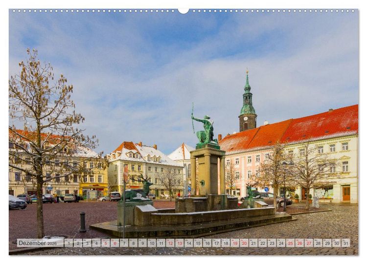 Produktbild: Der Landkreis Mei&szlig;en (hochwertiger Premium Wandkalender 2026 DIN A2 quer), Kunstdruck in Hochglanz