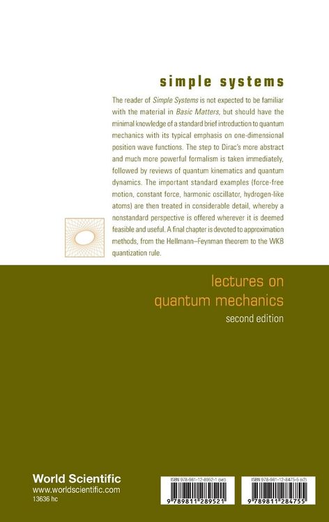 Produktbild: Lect On Quantum Mech (2nd Ed-V2)