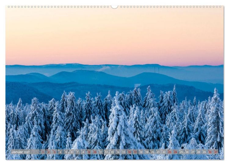 Produktbild: Wundersch&ouml;nes Baden-W&uuml;rttemberg (hochwertiger Premium Wandkalender 2027 DIN A2 quer), Kunstdruck in Hochglanz