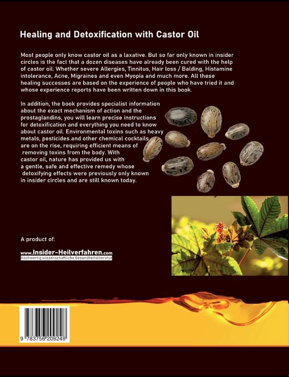 Produktbild: Healing and Detoxification with Castor Oil