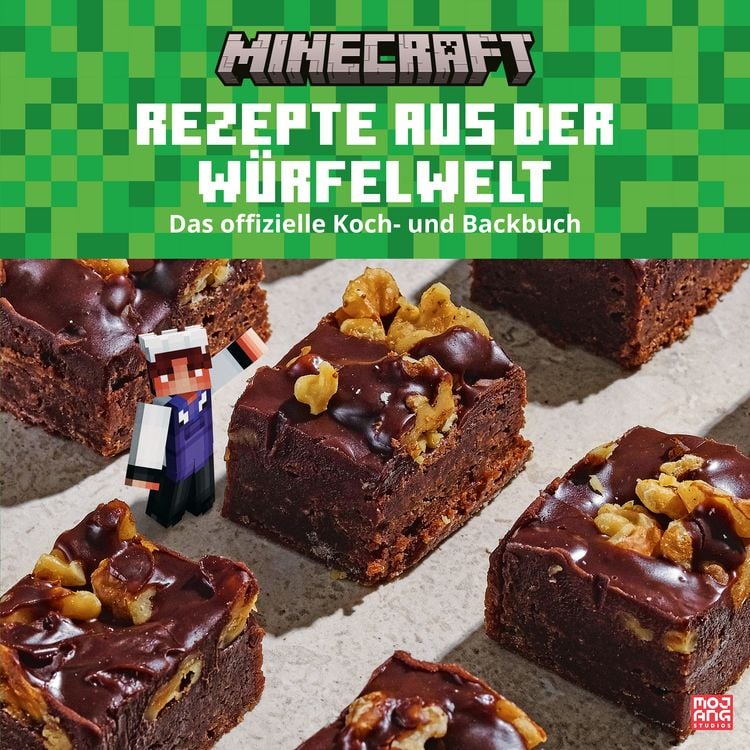 Produktbild: Minecraft. Rezepte aus der W&uuml;rfelwelt. Das offizielle Koch- und Backbuch