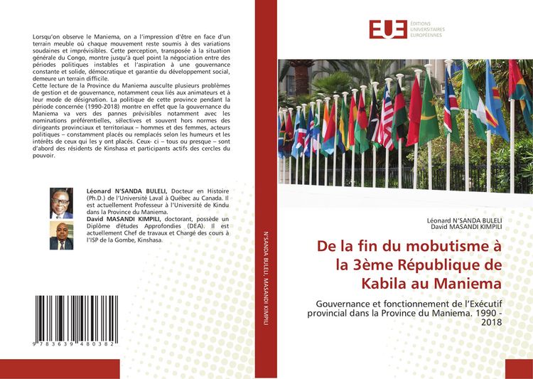 Produktbild: De la fin du mobutisme &agrave; la 3&egrave;me R&eacute;publique de Kabila au Maniema