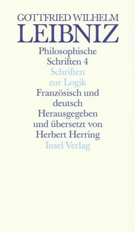 Produktbild: Philosophische Schriften. Franz&ouml;sisch und deutsch. Vier in sechs B&auml;nden