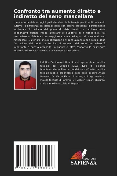 Produktbild: Confronto tra aumento diretto e indiretto del seno mascellare