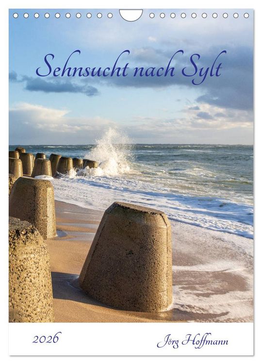 Produktbild: Sehnsucht nach Sylt (Wandkalender 2026 DIN A4 hoch), CALVENDO Monatskalender
