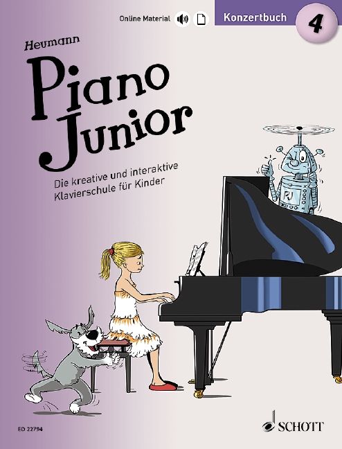 Produktbild: Piano Junior: Konzertbuch 4