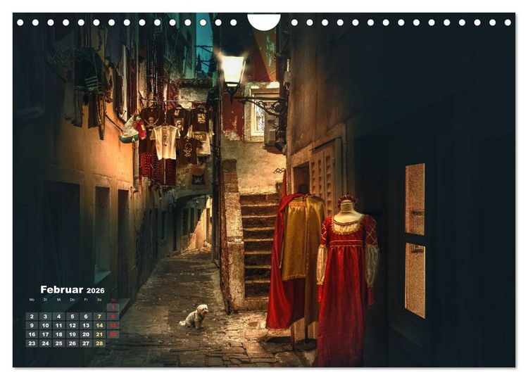 Produktbild: M&auml;rchen Stadt Piran (Wandkalender 2026 DIN A4 quer), CALVENDO Monatskalender