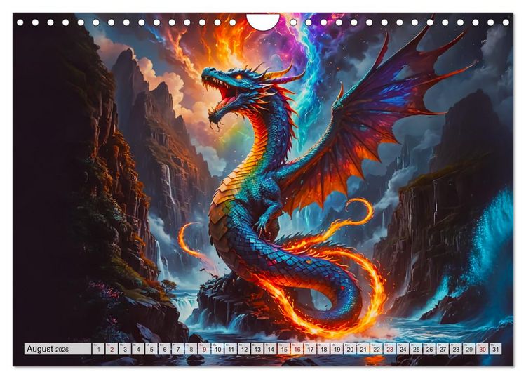 Produktbild: Inka-Mythologie - G&ouml;tter, Helden und Monster (Wandkalender 2026 DIN A4 quer), CALVENDO Monatskalender
