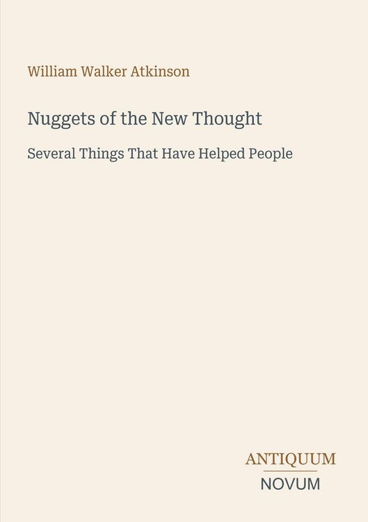 Produktbild: Nuggets of the New Thought
