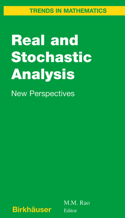 Produktbild: Real and Stochastic Analysis