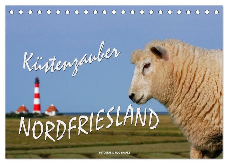 Produktbild: K&uuml;stenzauber Nordfriesland (Tischkalender 2027 DIN A5 quer), CALVENDO Monatskalender