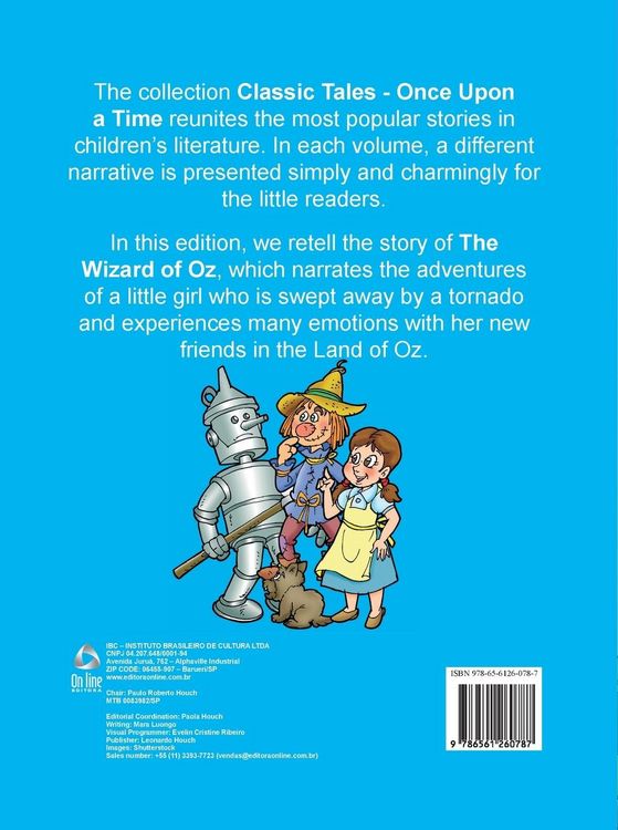 Produktbild: Classic Tales Once Upon a Time - The Wizard of Oz