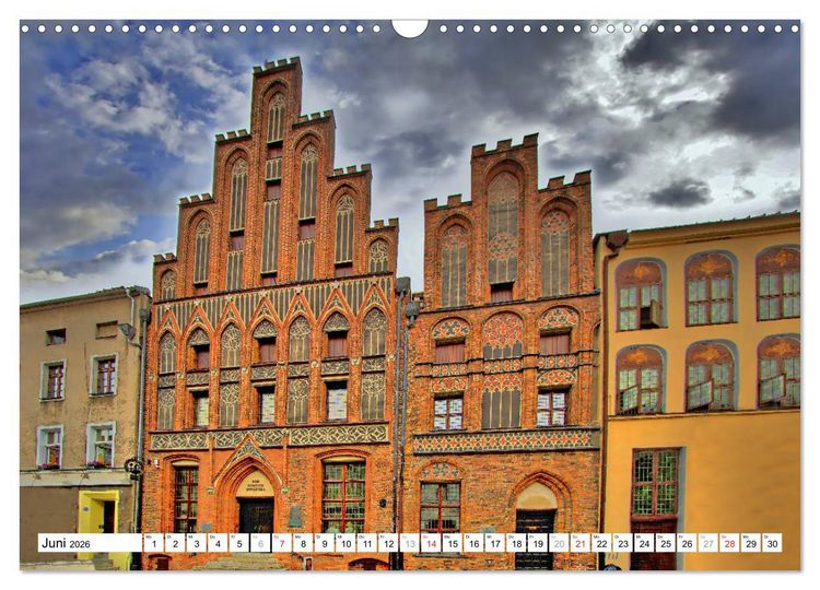 Produktbild: Thorn Torun - Die gotische Altstadt (Wandkalender 2026 DIN A3 quer), CALVENDO Monatskalender