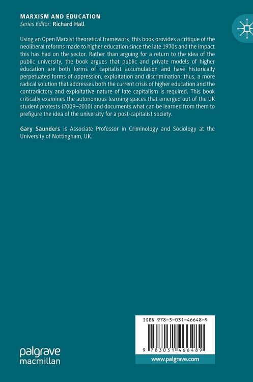Produktbild: Prefiguring the Idea of the University for a Post-Capitalist Society