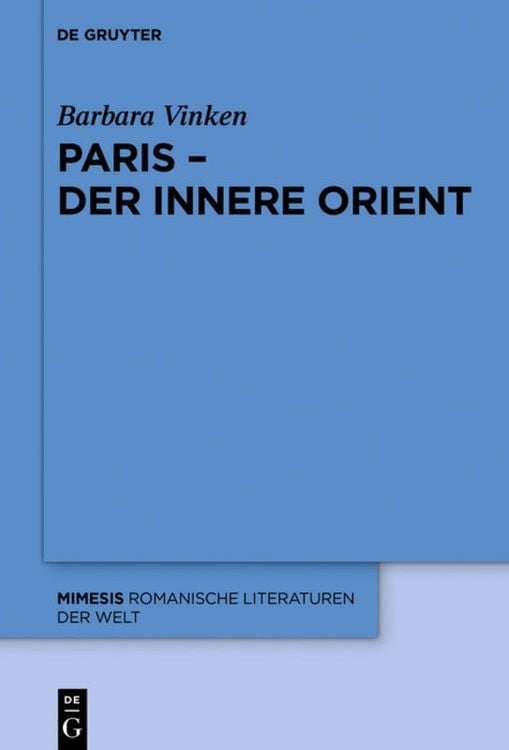 Produktbild: Paris &ndash; Der Innere Orient